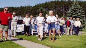 One-piece Nordic Walking Poles are safer and much more user-friendly for seniors and individuals with balance and stability issues.